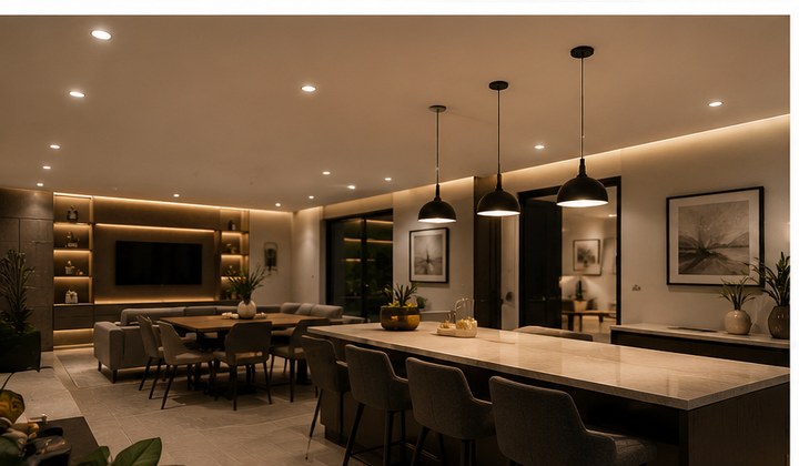 Lighting design installation